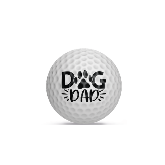 Dog Dad Golf Balls