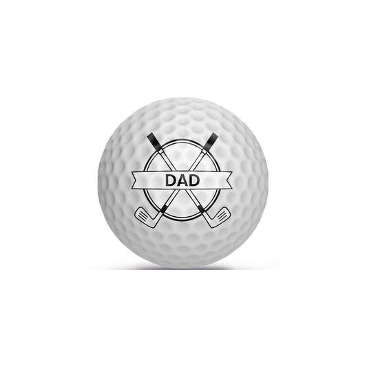 Personalised Fathers Day Golf Balls