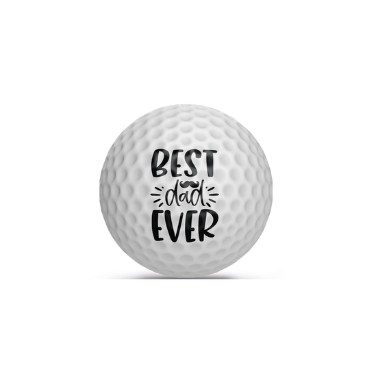 Best Dad Ever Golf Balls