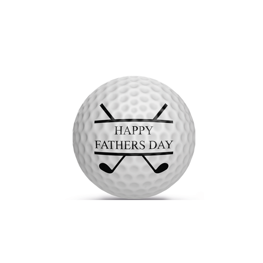 Happy Fathers Day Golf Balls