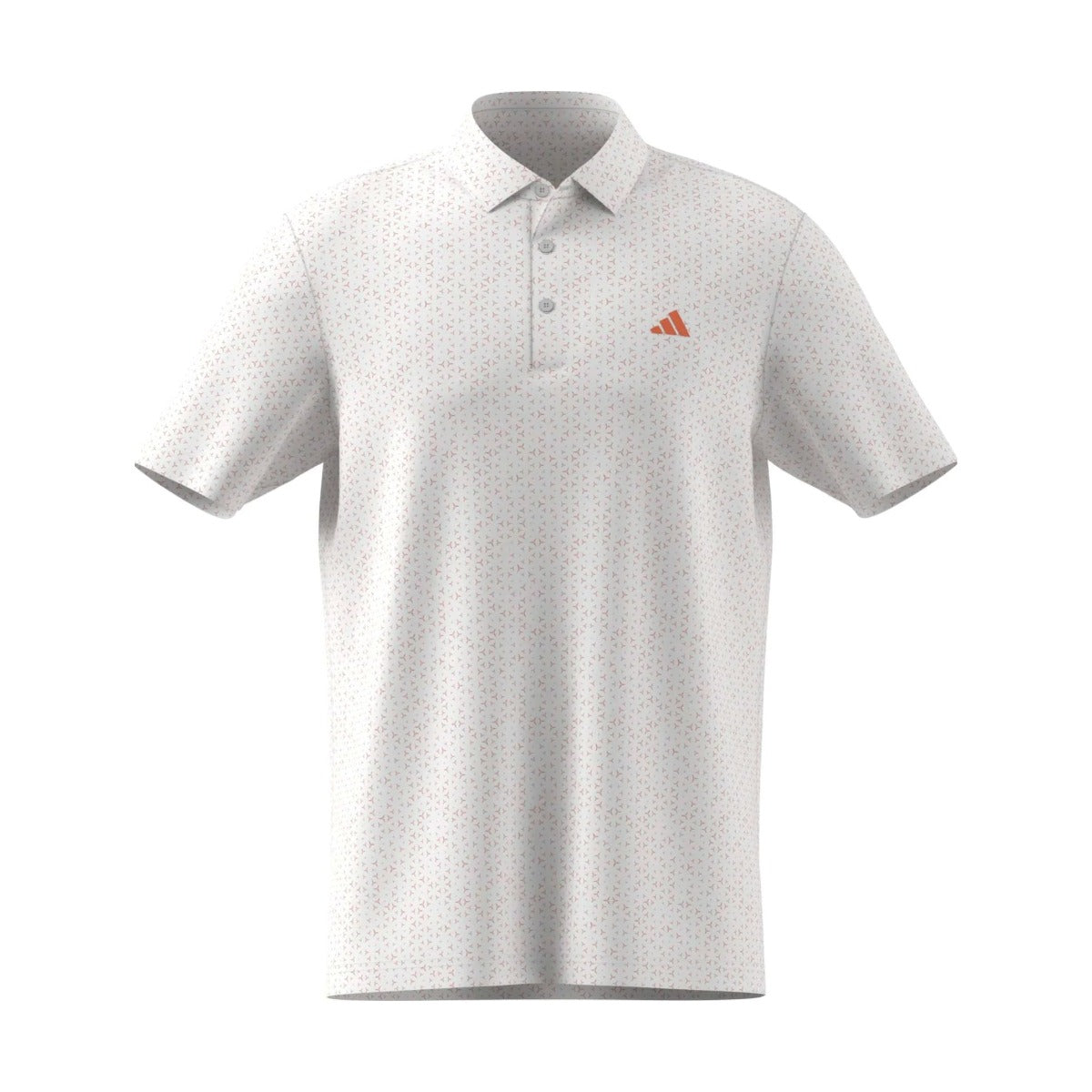Adidas Print Polo - White/Orange