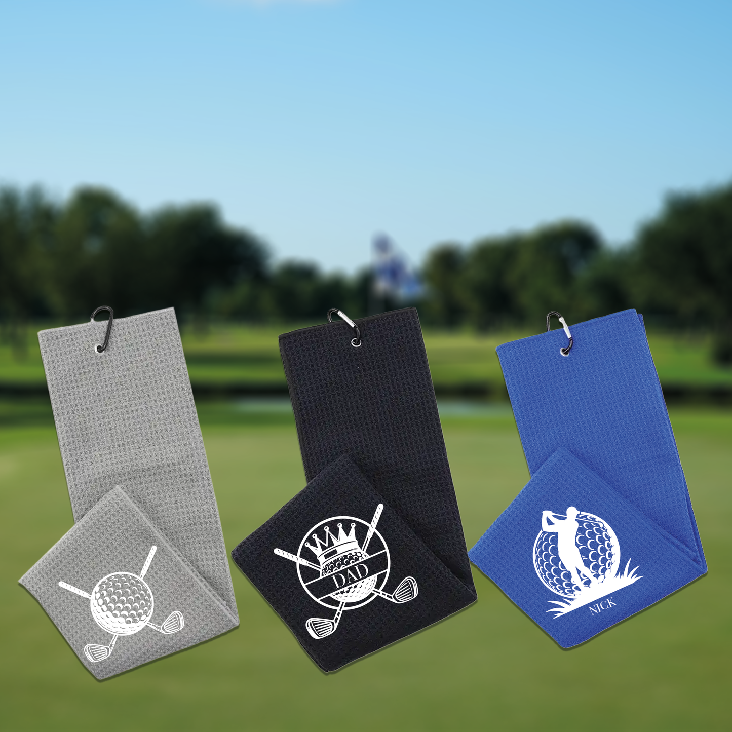 Personalised Golf Towel