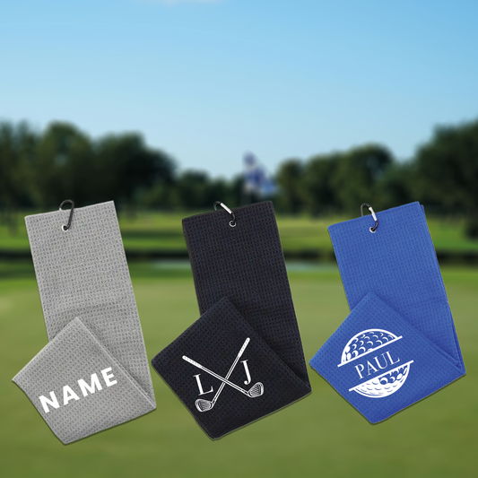 Personalised Golf Towel